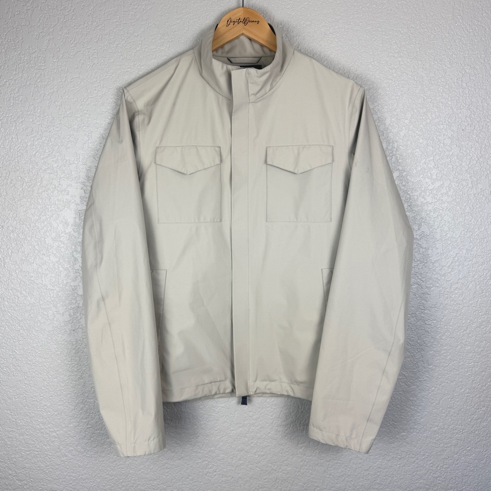 Herno Laminar Gore-tex Lightweight Beige Jacket 46 (Small) Quiet Luxury Italy